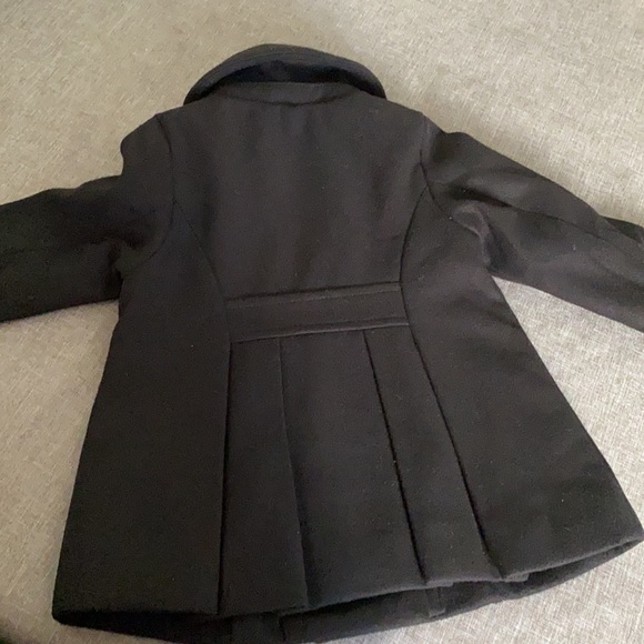 Black pea coat. - Picture 3 of 3